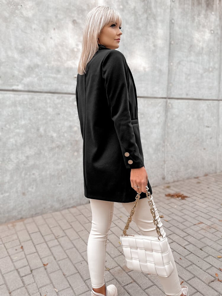 PŁASZCZ LOULE CZARNY