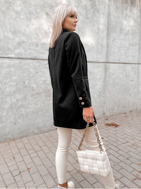 PŁASZCZ LOULE CZARNY