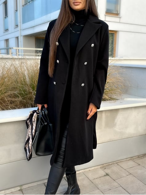 PŁASZCZ IGROSSO CZARNY