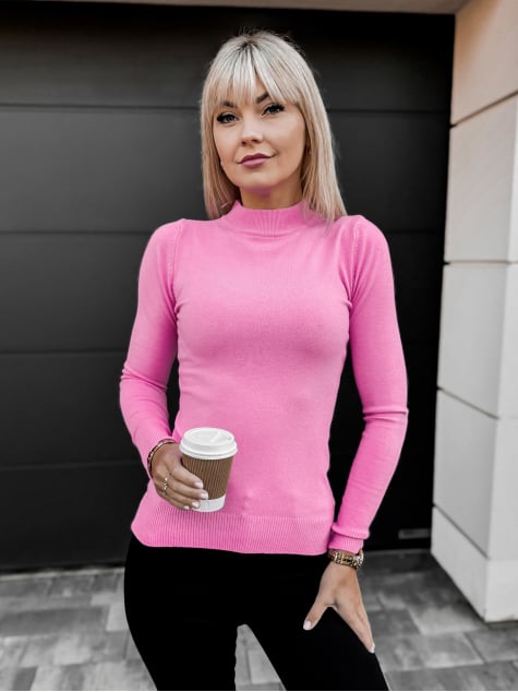 SWETER CATANIA RÓŻOWY