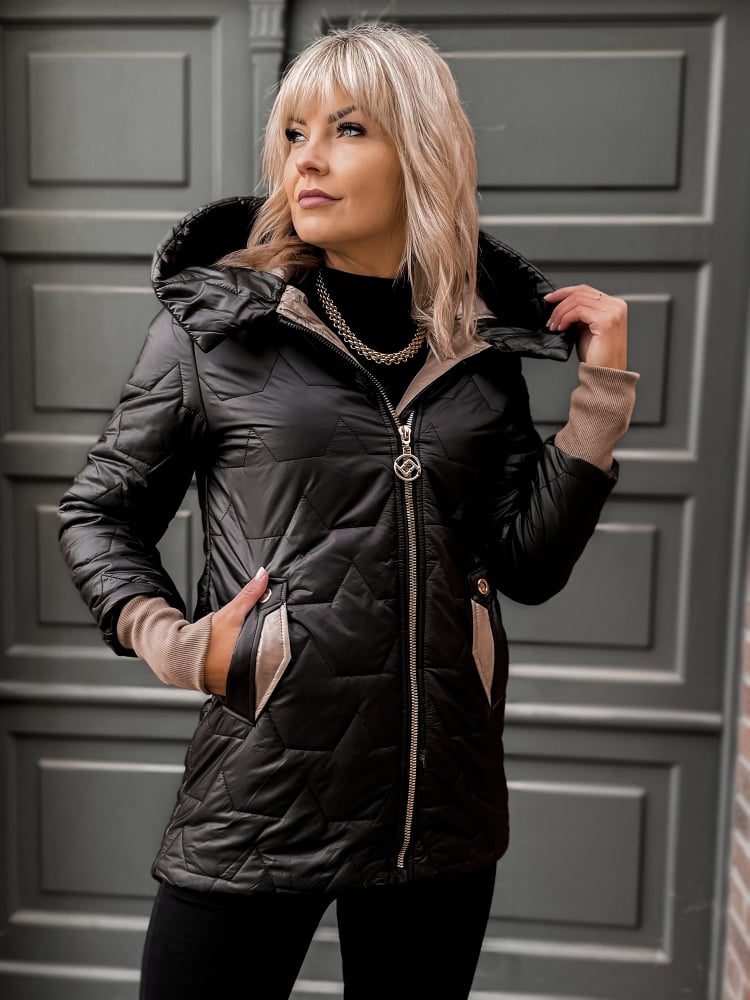 KURTKA TREVISO CZARNA