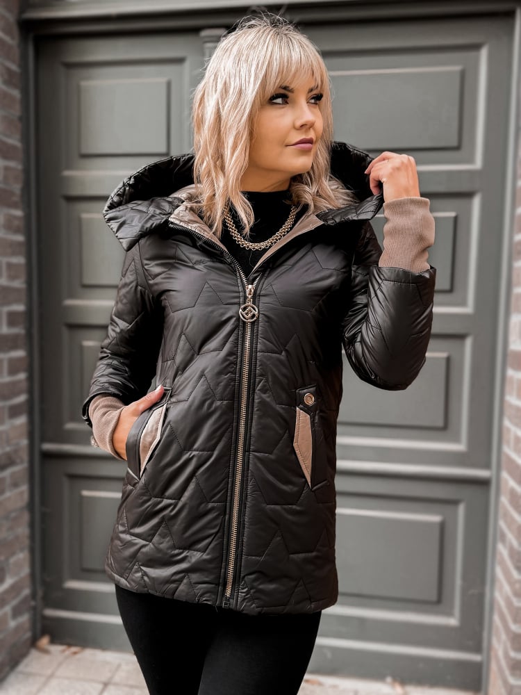 KURTKA TREVISO CZARNA