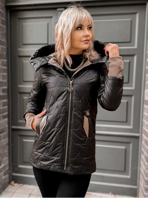 KURTKA TREVISO CZARNA