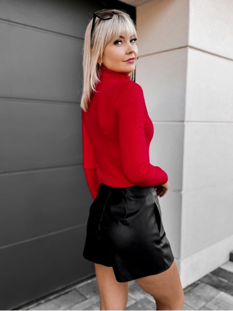 SWETER ISLETA CZERWONY