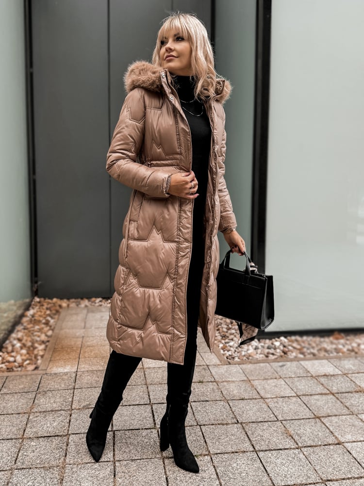 KURTKA SIMEONA KARMELOWA