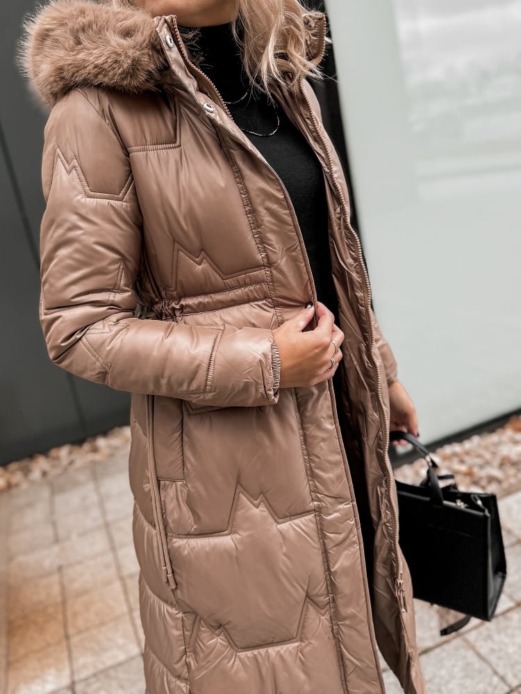 KURTKA SIMEONA KARMELOWA