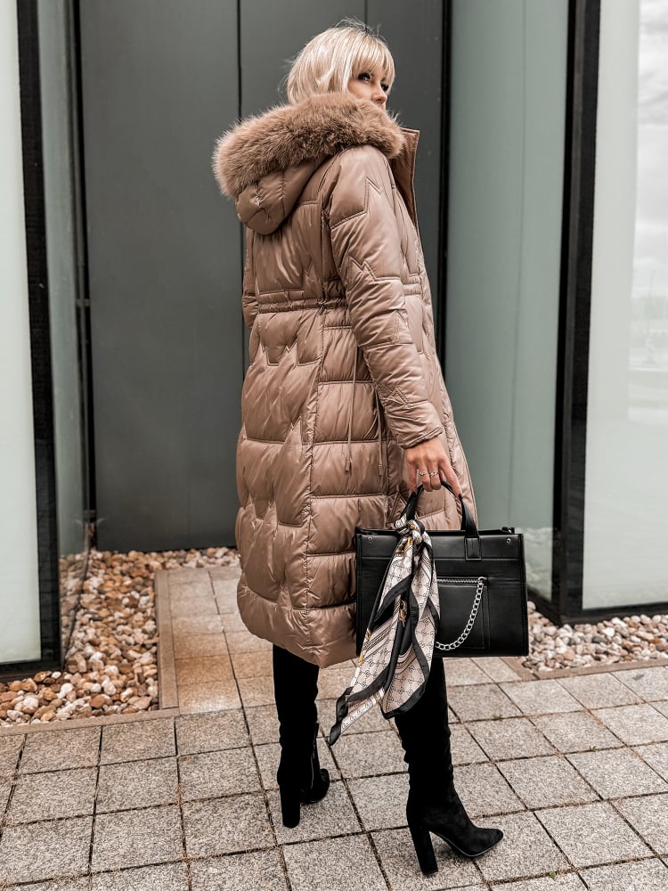 KURTKA SIMEONA KARMELOWA