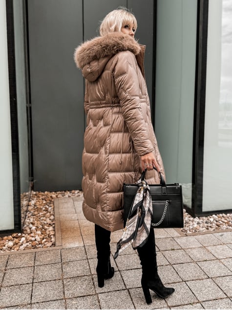 KURTKA SIMEONA KARMELOWA