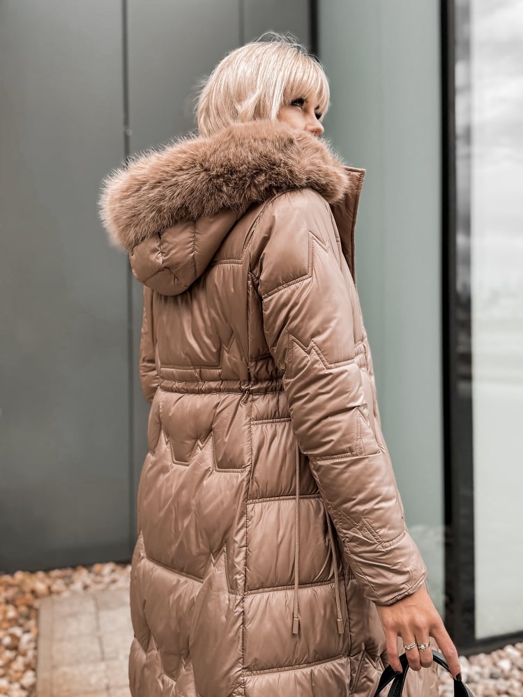 KURTKA SIMEONA KARMELOWA