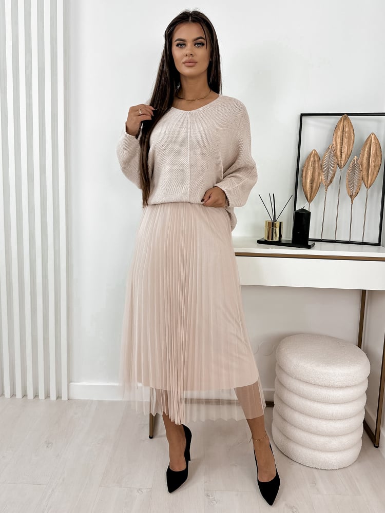 KOMPLET ELISAI BEŻOWY