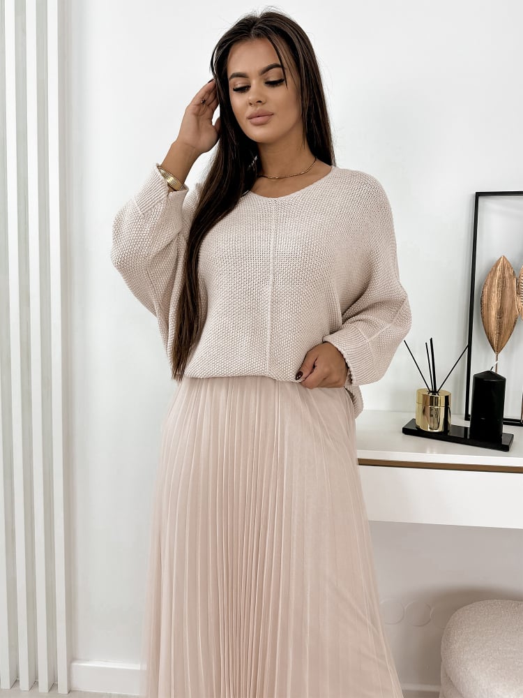 KOMPLET ELISAI BEŻOWY