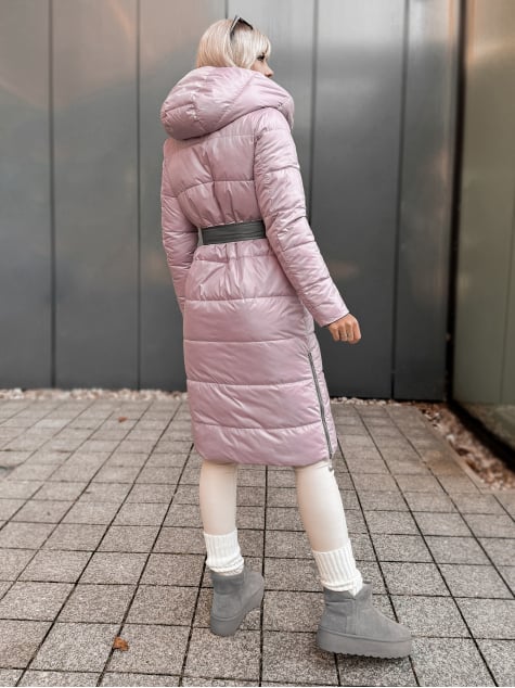 KURTKA DWUSTRONNA DALIA SZARO-RÓŻOWA