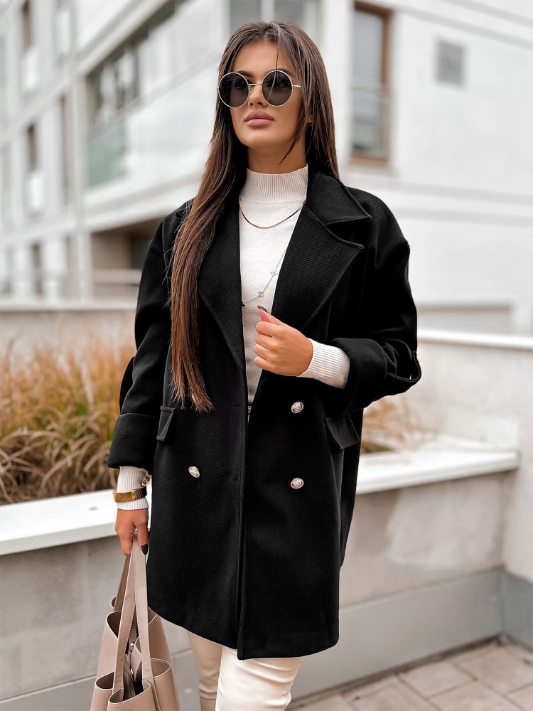 PŁASZCZ DAFNA CZARNY