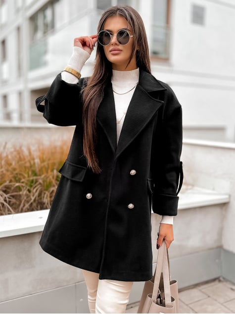 PŁASZCZ DAFNA CZARNY