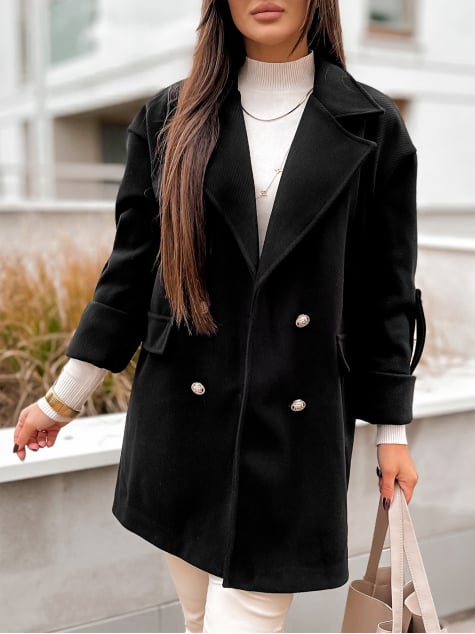 PŁASZCZ DAFNA CZARNY