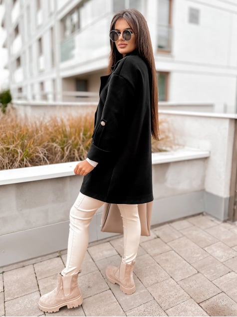 PŁASZCZ DAFNA CZARNY