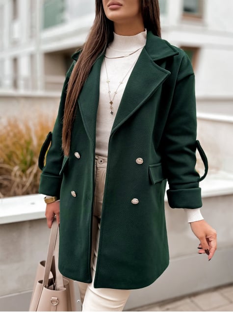 PŁASZCZ DAFNA ZIELONY