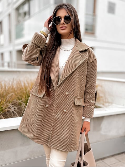 PŁASZCZ DAFNA LATTE