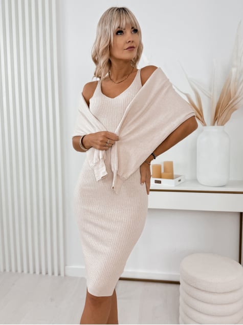 KOMPLET FEIRA BEŻOWY