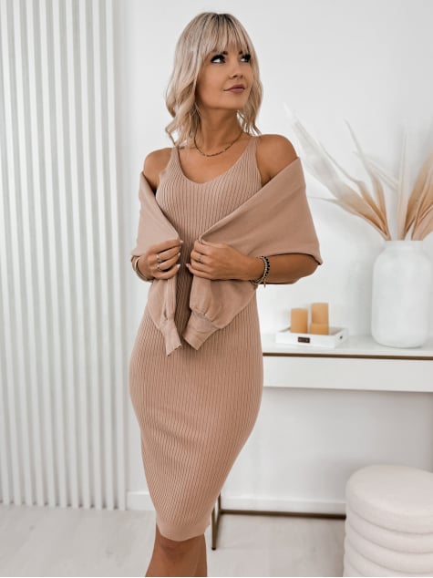 KOMPLET FEIRA KARMELOWY