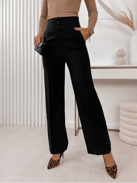 SPODNIE DESIO CZARNE