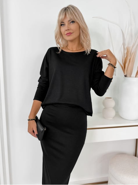 KOMPLET PEREA CZARNY