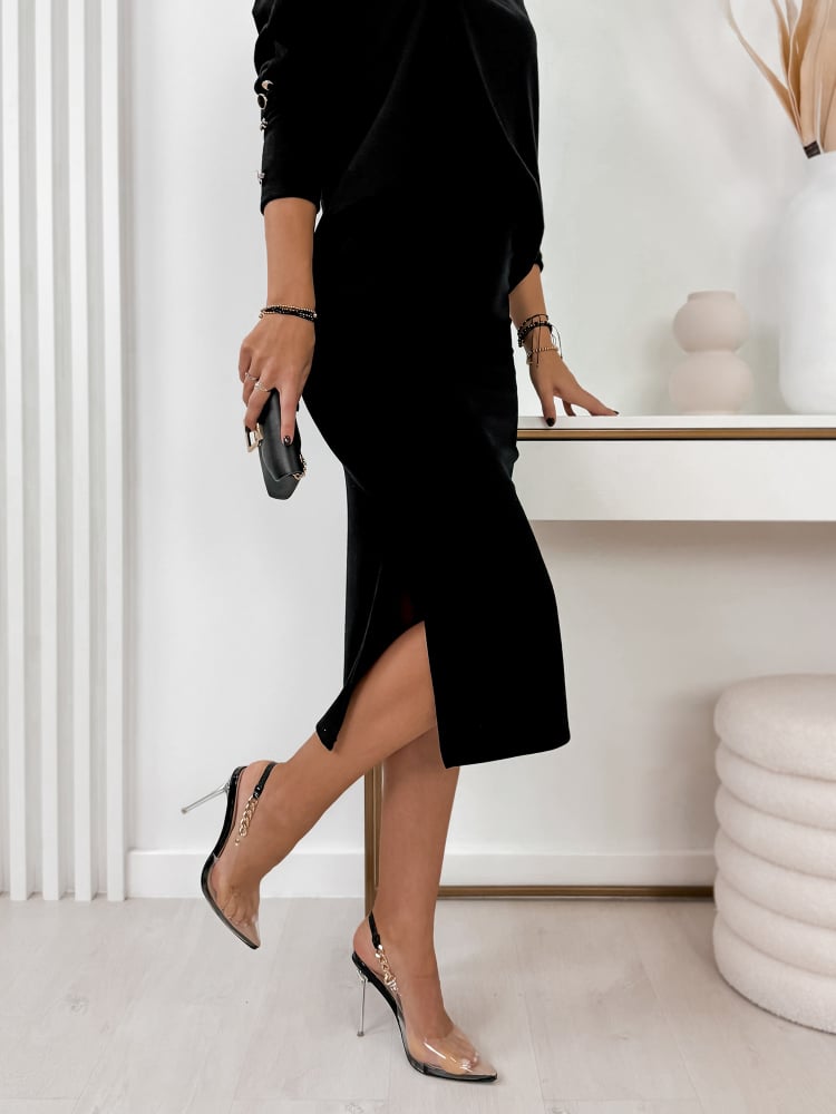 KOMPLET PEREA CZARNY