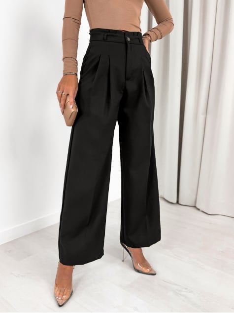 SPODNIE MERANO CZARNE