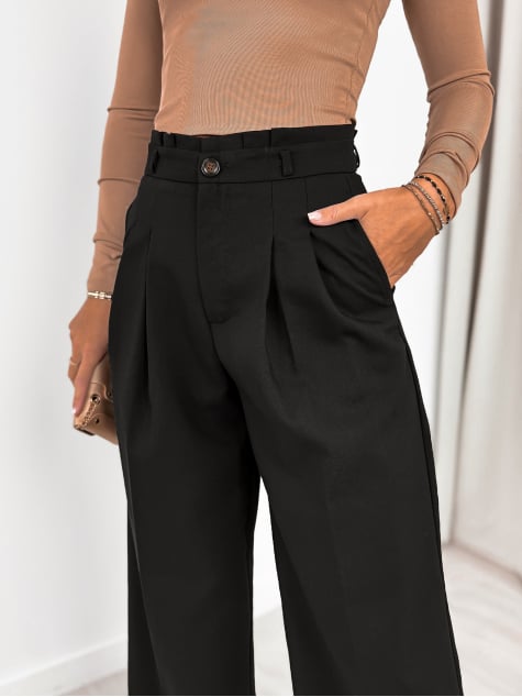 SPODNIE MERANO CZARNE