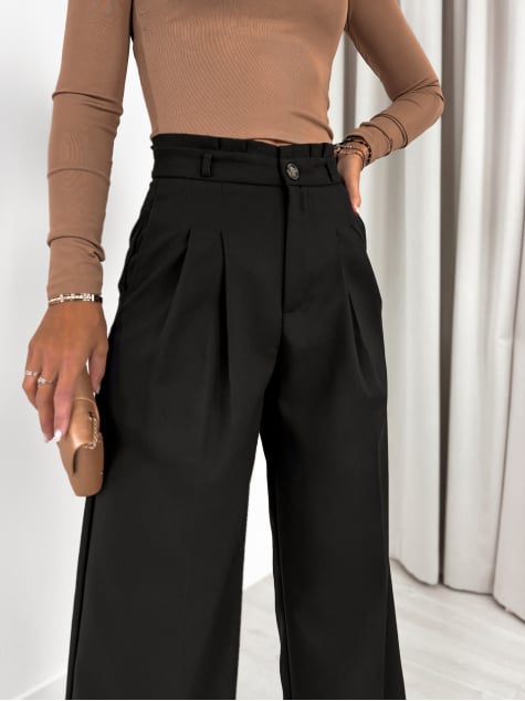 SPODNIE MERANO CZARNE