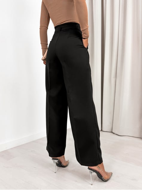 SPODNIE MERANO CZARNE