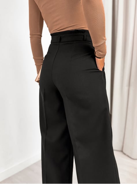 SPODNIE MERANO CZARNE