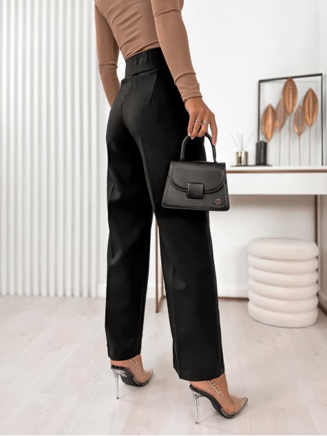 SPODNIE FABRIANA CZARNE