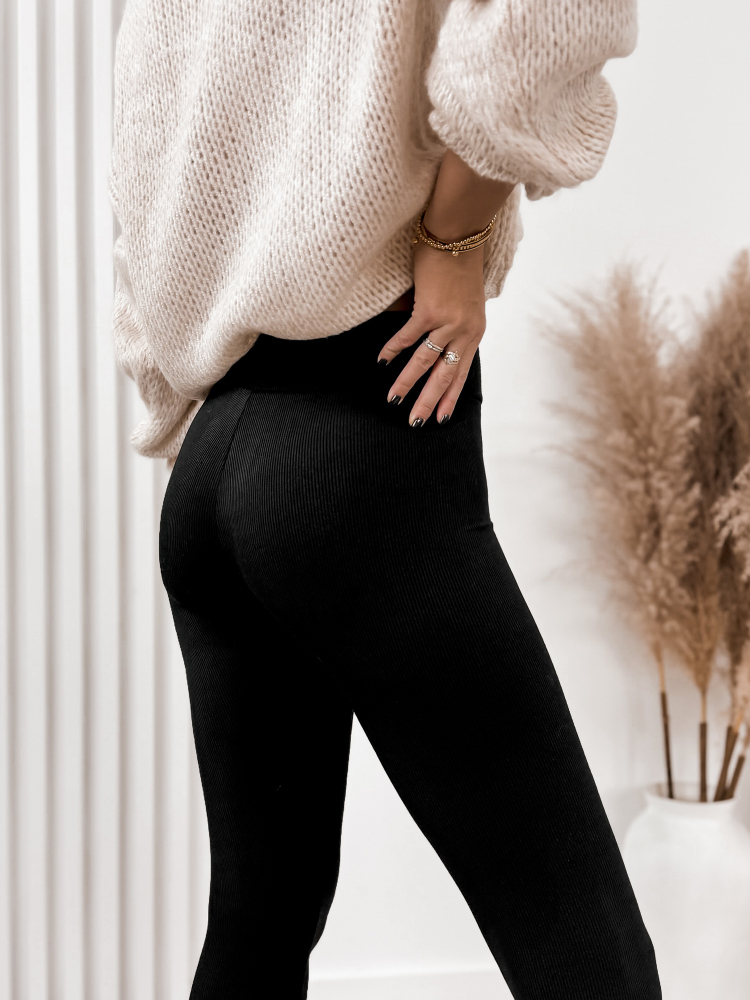 LEGGINSY ANNEA CZARNE