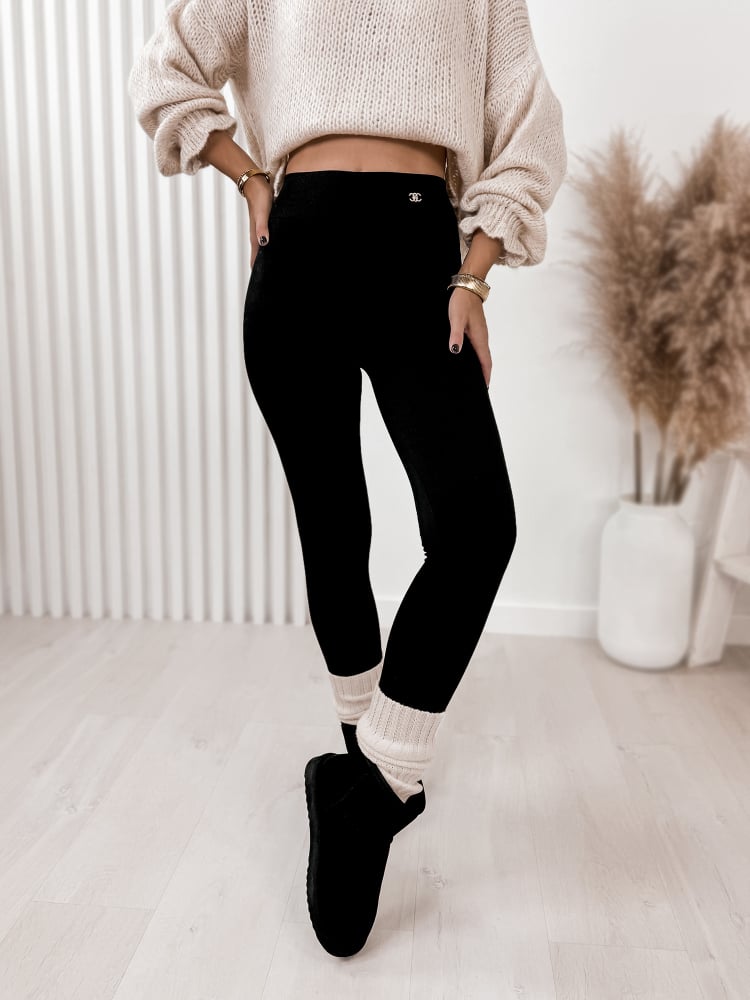 LEGGINSY ANNEA CZARNE