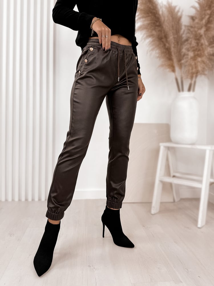 SPODNIE KITREA BRĄZOWE