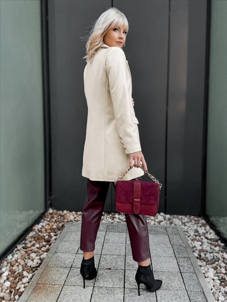 PŁASZCZ JAZMIN BEŻOWY