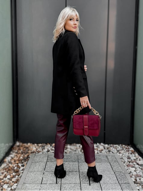 PŁASZCZ JAZMIN CZARNY