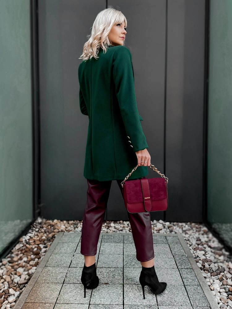 PŁASZCZ JAZMIN ZIELONY