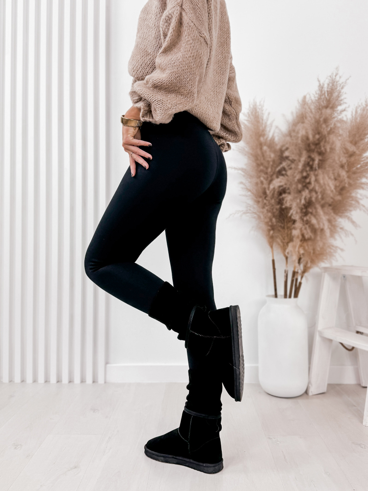 LEGGINSY OCIEPLANE KLAER GRANATOWE