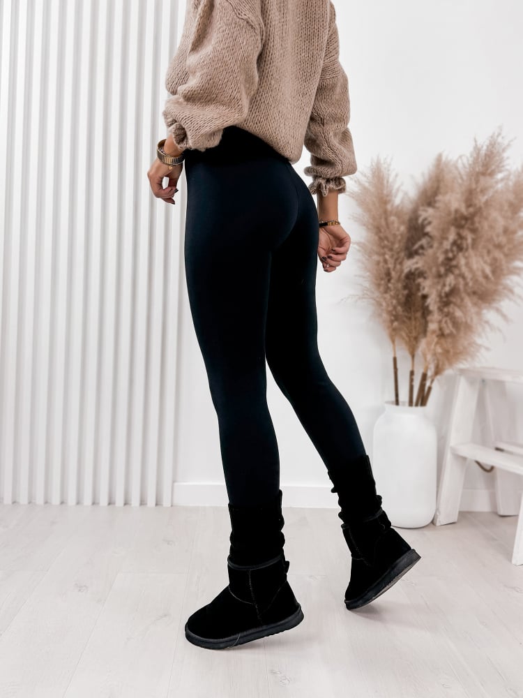 LEGGINSY OCIEPLANE KLAER GRANATOWE