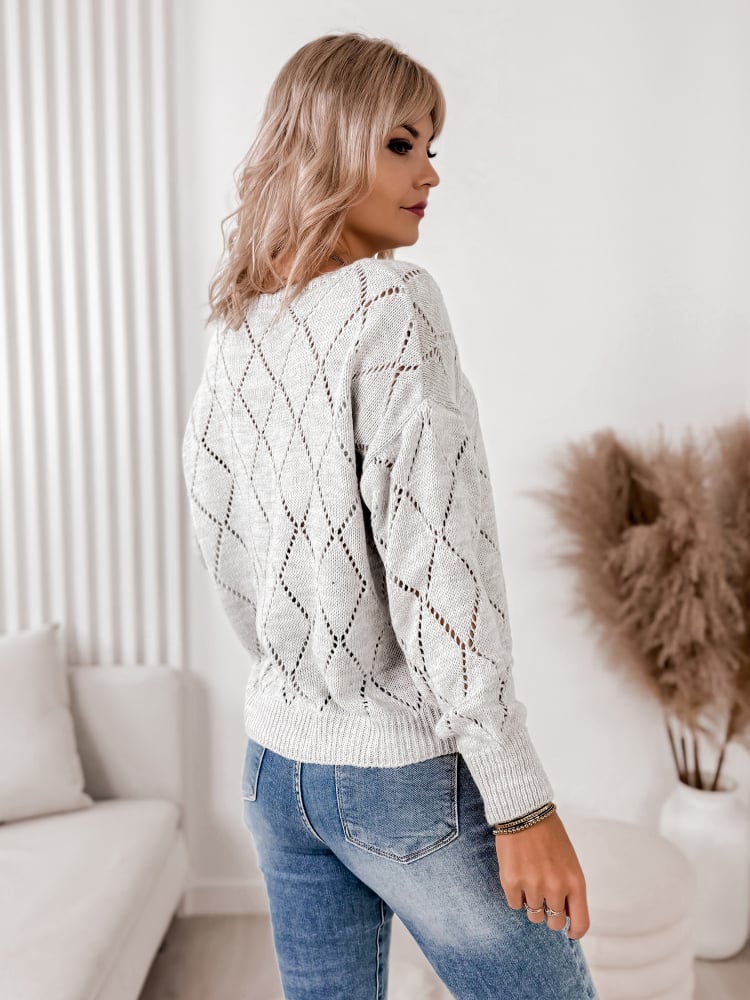 SWETER XADA JASNOSZARY