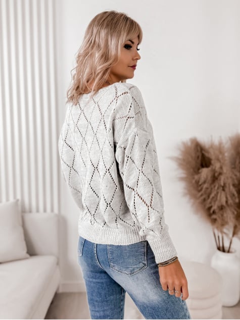 SWETER XADA JASNOSZARY