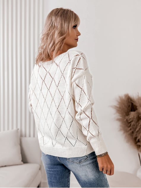 SWETER XADA ECRU
