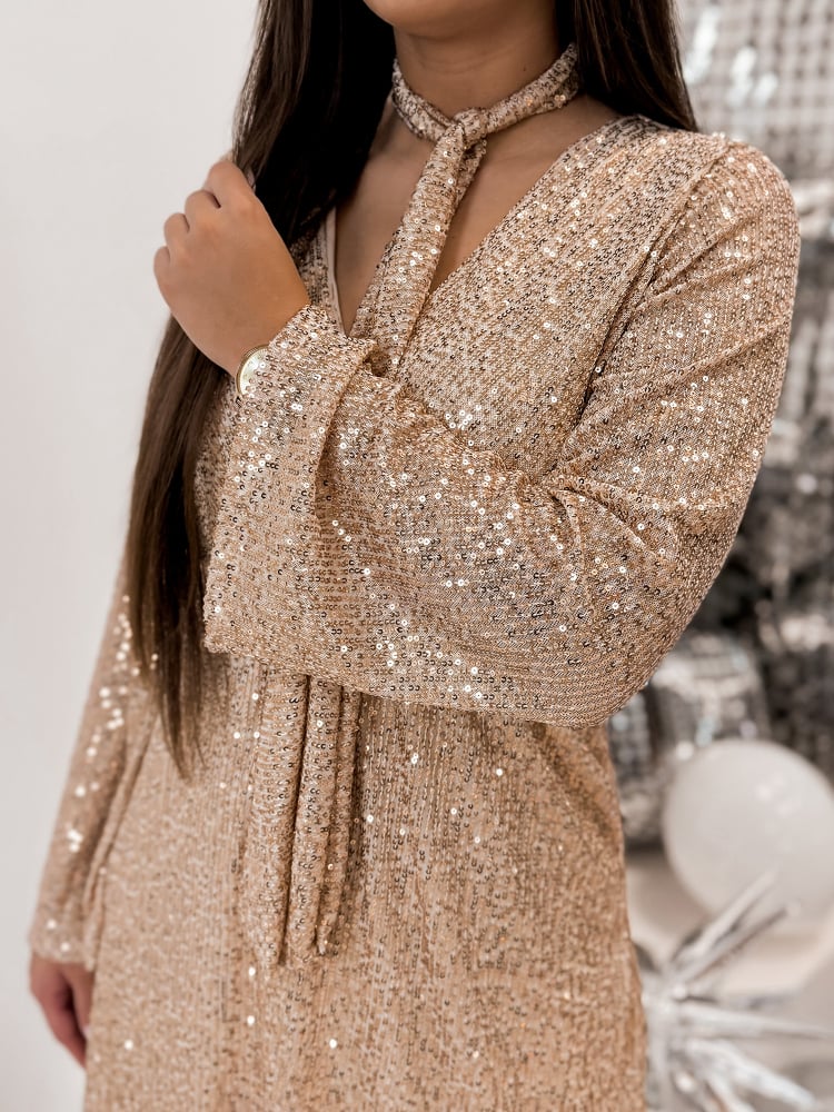 SUKIENKA DELRIO ZŁOTA