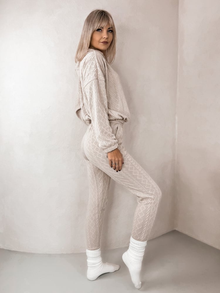 KOMPLET SELAVIA BEŻOWY