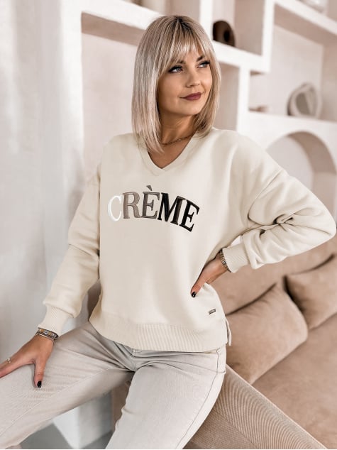 BLUZA CREME BEŻOWA