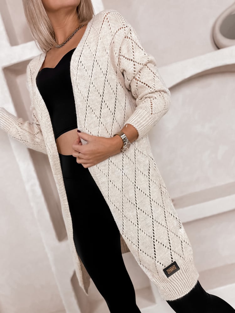 KARDIGAN VIMIR BEŻOWY