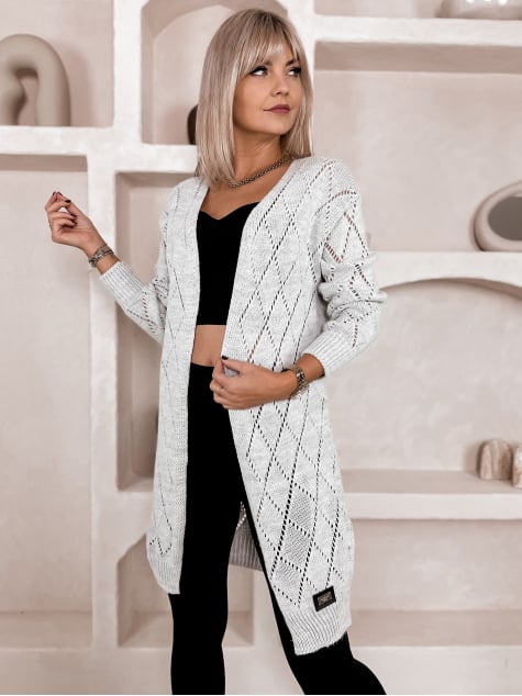 KARDIGAN VIMIR JASNOSZARY