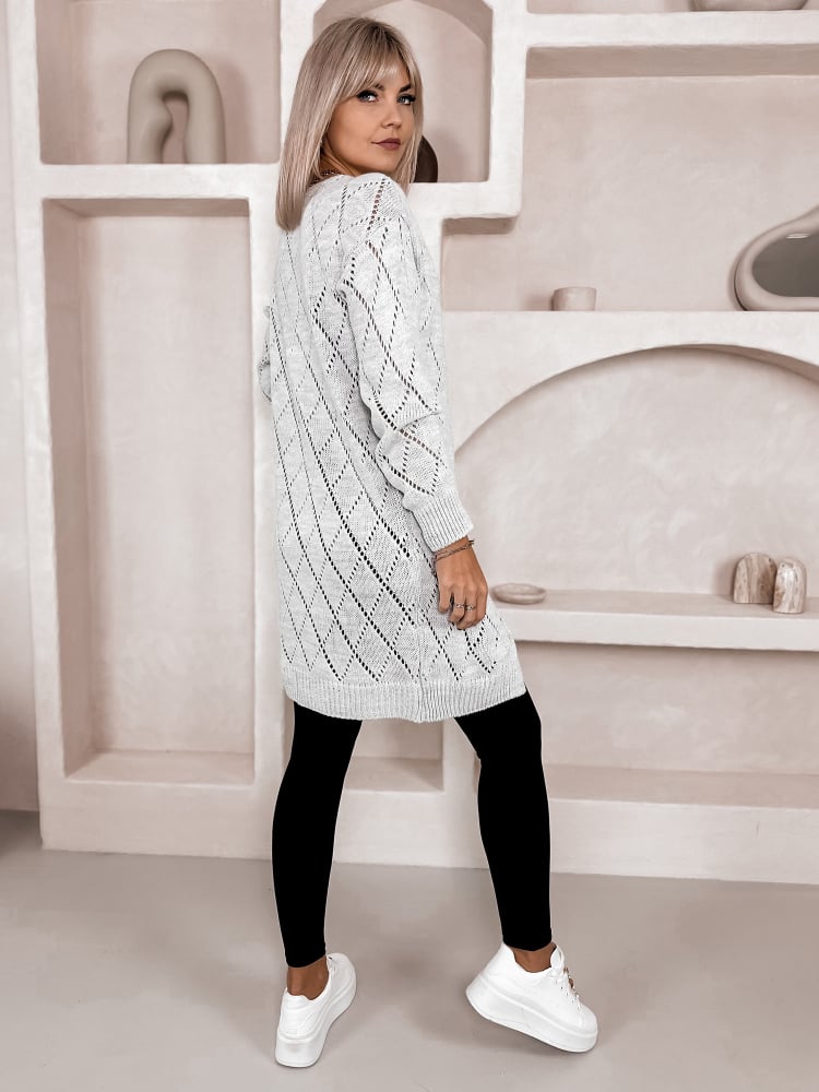 KARDIGAN VIMIR JASNOSZARY